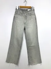 upper hights アッパーハイツ 18B202202SLD 定価29700円 THE TAYLOR デニムパンツ size23/シルバーグレー ■■◎レディース