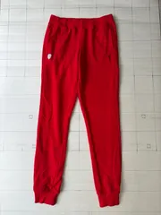 ト2601-③-5580 プーマ×フェラーリ　Puma ×Ferrari  スウェットパンツ　赤　L