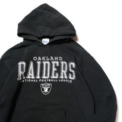 NFLレイダース Reebok パーカー 刺繍ロゴ プルオーバー 2XL相当 黒 NFLレイダース Reebok パーカー 刺繍ロゴ プルオーバー 2XL相当 黒