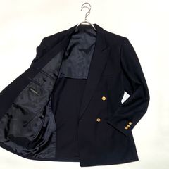 英・スコット＆イングランド【Scott＆England】ダブル紺ブレザー S 