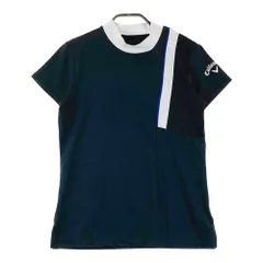サイズ：M CALLAWAY キャロウェイ  モックネック 半袖Tシャツ  ブラック系 [240101609904] ゴルフウェア レディース ストスト