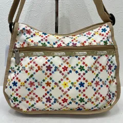 9986　LeSportsac　レスポートサック　ショルダーバッグ　クラシックホーボー ベージュ　花柄　フラワー　レディース　軽量　カジュアル　シンプル
