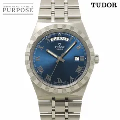 チューダー チュードル TUDOR ロイヤル 28600 メンズ 腕時計 デイデイト ブルー オートマ 自動巻き Royal 90315163のサムネイル