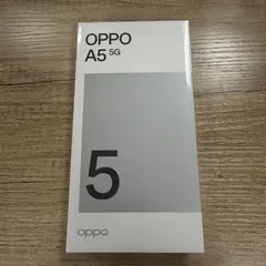 新品未開封⭐︎ OPPO A5 5G OPG06