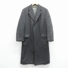 M/古着 ブルックスブラザーズ 長袖 ウール コート メンズ 90年代 90s ロング丈 ツイード USA製 グレー他【spe】 26jan08のサムネイル