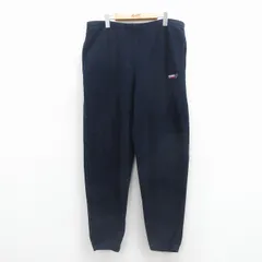 W37/古着 ノーティカ ブランド フリース パンツ メンズ 90年代 90s コンペティション USA製 紺 26jan08のサムネイル