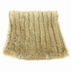 フレームワーク Framework 美品 スヌード マフラー ネックウォーマー ラビットファー 茶 ブラウン /UO 1116