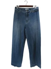 スローブ イエナ SLOBE IENA  バギー デニム パンツ ロング サイズ40 インディゴ QQQ 