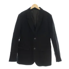 ギャップ GAP テーラードジャケット 上着 XL 黒 ブラック ノッチドラペル 2つボタン 長袖 /LP ■GY63