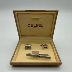 美品 セリーヌ カフス タイピン セット