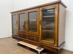 ○松本民芸家具 310型食器棚 カップボード 収納家具 キャビネット