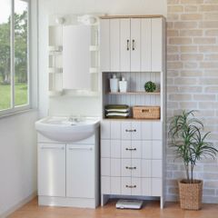 引き取り可5,888円＊NITORIフレンチカントリー 木製キャビネット完成品