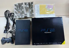 箱無し　PlayStation 2 ミッドナイト・ブラック SCPH-50000NB【メーカー生産終了】