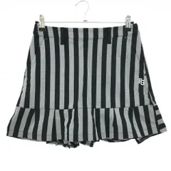 【超美品】パーリーゲイツ スカート ダークネイビー×白 ストライプ  レディース 00(XS) ゴルフウェア PEARLY GATES