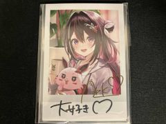 AZKi 誕生日記念2025 直筆サイン入りチェキ風ブロマイド ホロライブ