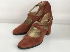 Yves Saint Laurent(YSL) イヴ・サンローラン パンプス 茶 衣料 サイズ35 1/2