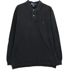 古着 90年代 ラルフローレン Ralph Lauren POLO by Ralph Lauren 長袖 ポロシャツ USA製 メンズL相当 ヴィンテージ/eaa616678