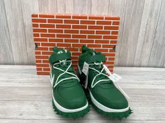 NIKE／ナイキ／Off-White／オフホワイト／スニーカー／Air Forse 1 Mid／28.5cm／メンズ／グリーン／PINE Green／DR0500-300／箱あり