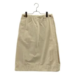 【美品】  MHL. / エムエイチエルマーガレットハウエル | オーバーシルエット ラップ スカート | 3 | エクリュ系 | レディース