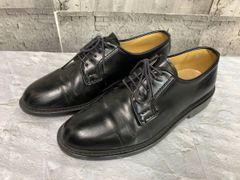 美品☆MANEBU マネブ HIHIN レザー ポストマンシューズ ブラック
