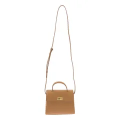 【新品】  Michino Paris / ミチノ パリ | × SEVEN TEN セブンテン / Palais Royal パレ ロワイヤル 2Way ショルダー ハンドバッグ | キャメル | レディース