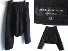 COMME des GARCONS HOMME PLUS コムデギャルソンオムプリュス 2010AW 製品洗い加工 ウールフラノ サルエルパンツ ペンギンパンツ XS SHIRT