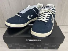  美品 CONVERSE × NEW ERA WEAPON SUEDE OX/NE スニーカー 26.5cm ネイビー 33701950