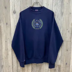 OLD JAN SPORT 90s ジャンスポーツ MADE IN USA 米国製 UNIVERSITY OF NOTRE DAME  DU LAC 刺繍 カレッジ ロゴ 裏起毛 スウェット スエット トレーナー メンズ L サイズ