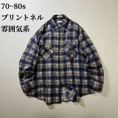 2026年最新】1960年代 プリントネルシャツの人気アイテム - メルカリ