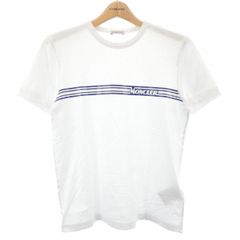 モンクレール ホワイト ブルーライン ロゴ サイズM Tシャツ 3S251 
