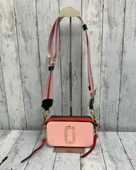 【値下げ】MARCJACOBS マークジェイコブズ/THE SNAPSHOTショルダーバッグ/ピンク/