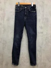 ZARA ザラ ハイウエスト ストレッチ スキニー デニムパンツ sizeusa6/ブルー ■■ レディース