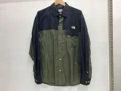 THE NORTH FACE ザノースフェイス　長袖シャツ　カーキ　NP11961 ヌプシシャツ　サイズL
