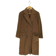 ケーティーキヨコタカセ K.T KIYOKO TAKASE CASHMERE＆WOOL カシミヤ混 ダブル チェスターコート レディース JPN：M 