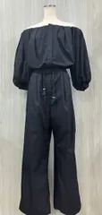 COLUMN/コラム/オフショルダー オールインワン/24SS/ブラック/サイズ 38/41-140-11-050003