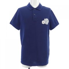 人気☆ MONCLER ダブルロゴ ポロシャツ ネイビー サイズXS 3S631