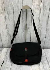 marimekko マリメッコ/ショルダーバッグ/ブラック/キャンバス生地