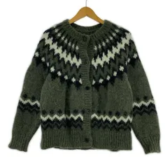 BATONER MOHAIR NORDIC CREW NECK CARDIGAN 1 BN-20FL-056のサムネイル