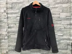 MAMMUT/フリース/ゴブリンジャケット/BLK／ジップアップ/ロゴ刺繍/Mサイズ/マムート