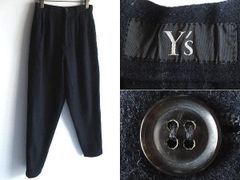 Y'sワイズ吊りボックススカート ネイビー - メルカリ