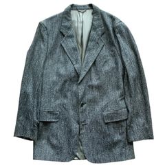 珍品] 70s USA製 ヴィンテージ 絣 ネップ ジャケット オンブレ - メルカリ
