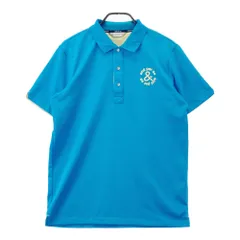 サイズ：LL AND PER SE アンパスィ  半袖ポロシャツ  ブルー系 [240101622377] ゴルフウェア メンズ ストスト