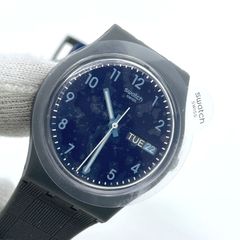 ◇Swatch BLACK REBEL◇SUOB70◇NewGent◇ケース有◇ - メルカリ