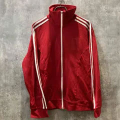 adidas 80-90s 万国旗タグ トラックジャケット レッド アディダス  