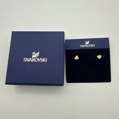 スワロフスキー ピアス ハート