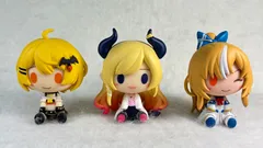 ホロライブ 夜空メル 不知火フレア 癒月ちょこ ミニフィギュア一番くじ ちょこのっこ 3体セット