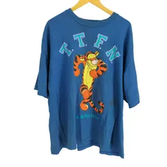 ユーズドフルギ USED古着 POOH Sun Sortswear キャラクタープリント S/S Tシャツ メンズ 表記無 