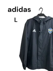 adidas ナイロンジャケット　L     695