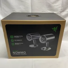 ◇ Razer NOMMO 2.0 GAMING SPEAKERS [ RZ05-024501-R3A1 ] 2ch フルレンジスピーカー 【動作・音出し確認済み】【使用感/キズ汚れあり】 スピーカー レイザー / 中古 022510のサムネイル