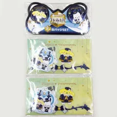 【未使用】[3点セット] ポチャッコ ＆ ポムポムプリン H賞 ステッカーセット(ミニケース付き)2点 / F賞 缶バッジセット